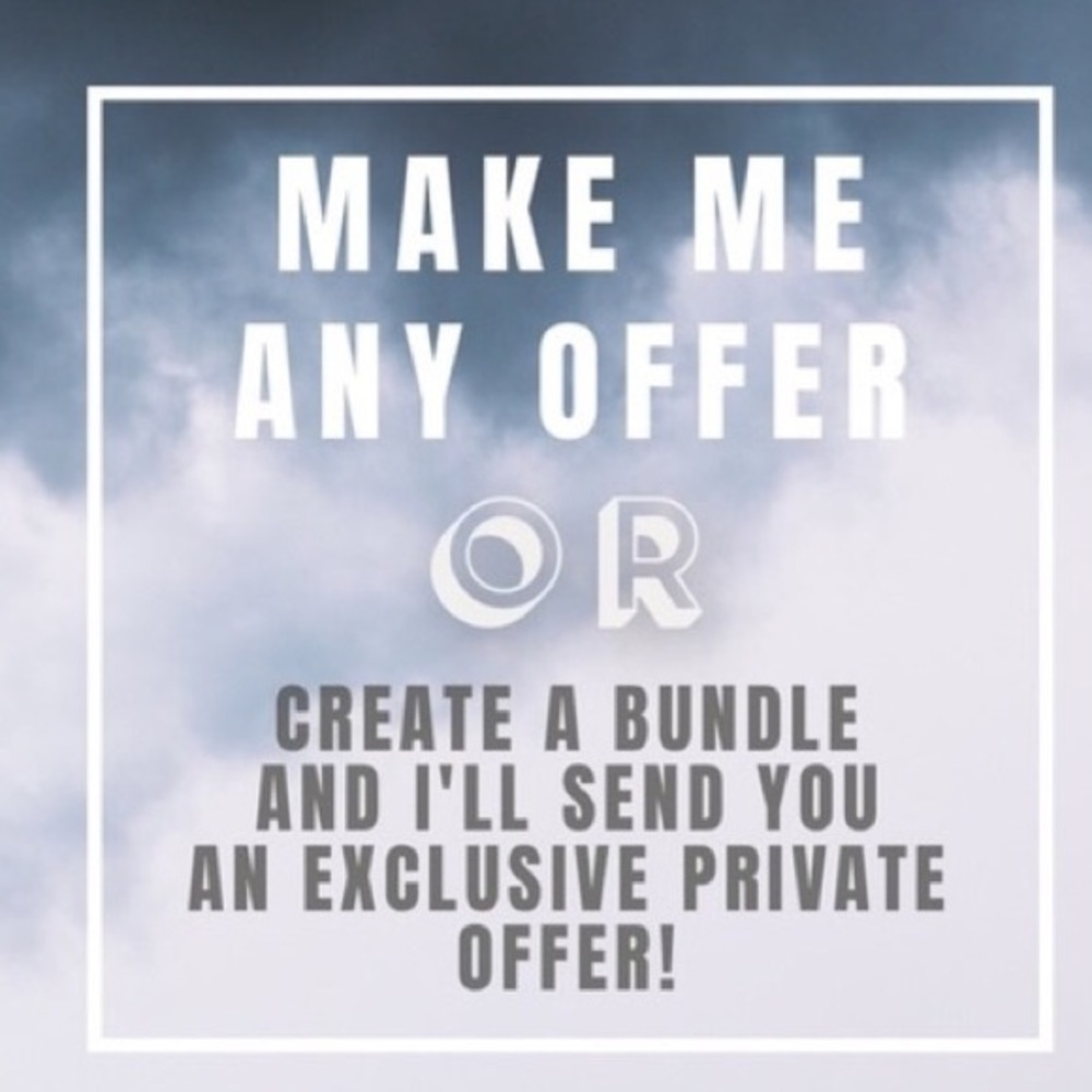Make me an offer!